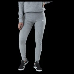 adidas Essentials Legging Medium Grey Heather / White Grå Clearance