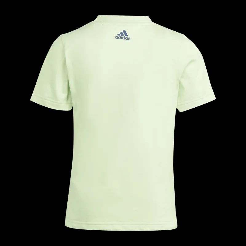adidas Essentials Lineage T-Shirt Green Grön New