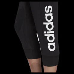 Online adidas Essentials Linear 3/4 Pant Black / White Svart