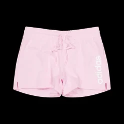 adidas Essentials Linear French Terry Shorts Clear Pink / White Lila Best