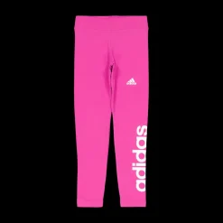 adidas Essentials Linear Logo Cotton Leggings Selufu/White Rosa