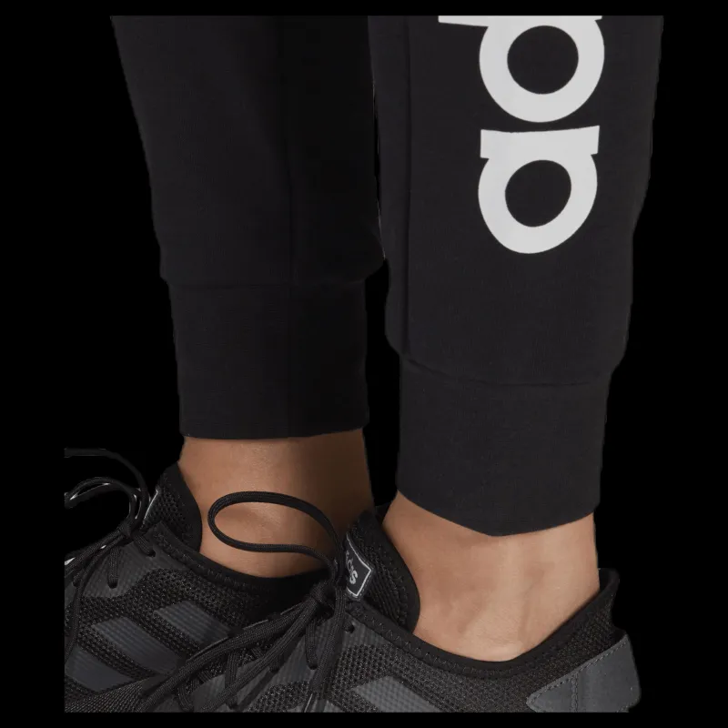 adidas Essentials Linear Pant Black / White Svart New