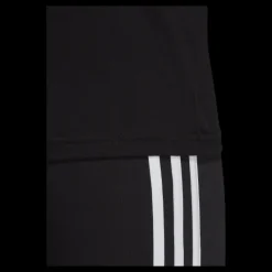 adidas Essentials Linear Slim Tee Black / White Svart
