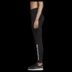 adidas Essentials Linear Tight Black / White Svart Clearance