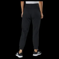 adidas Essentials Regular Tapered Cuffed 7/8 Pant Black / White Svart Outlet