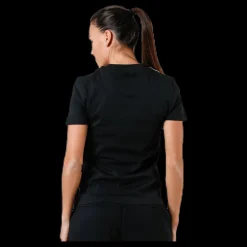 Clearance adidas Essentials 3S Slim Tee Black / White Svart
