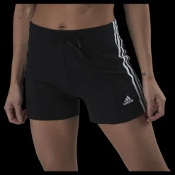 adidas Essentials Slim Shorts Black / White Svart