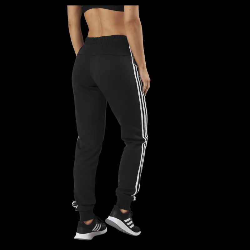 Best adidas Essentials Slim Tapered Cuffed Pant Black / White Svart