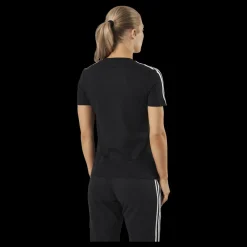 Online adidas Essentials Slim T-Shirt Black / White Svart