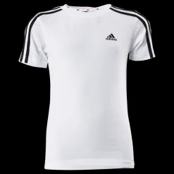 adidas Essentials 3-Stripes Cotton T-Shirt White Vit Discount