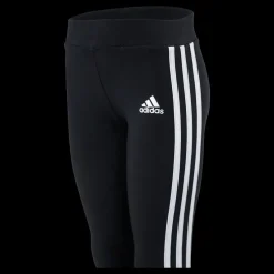 New adidas Essentials 3-Stripes Leggings Black / White Svart