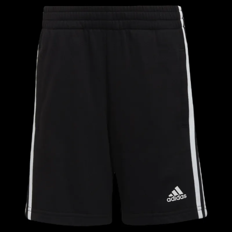 Online adidas Essentials 3-Stripes Shorts Black / White Svart