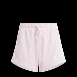 adidas Essentials 3-Stripes Shorts Clear Pink / White Vit Hot