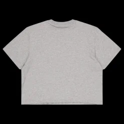 Online adidas Essentials 3-Stripes Single Jersey Crop Top Medium Grey Heather Grå