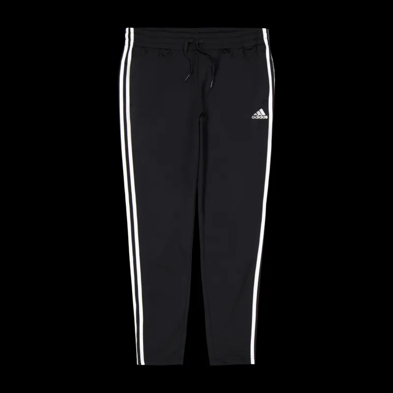 adidas Essentials 3-Stripes Tracksuit Black Svart New