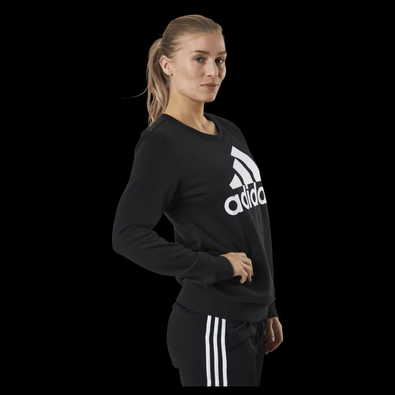 adidas Essentials Sweatshirt Black / White Svart Sale