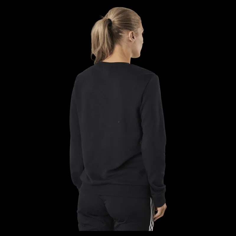 adidas Essentials Sweatshirt Black / White Svart Sale