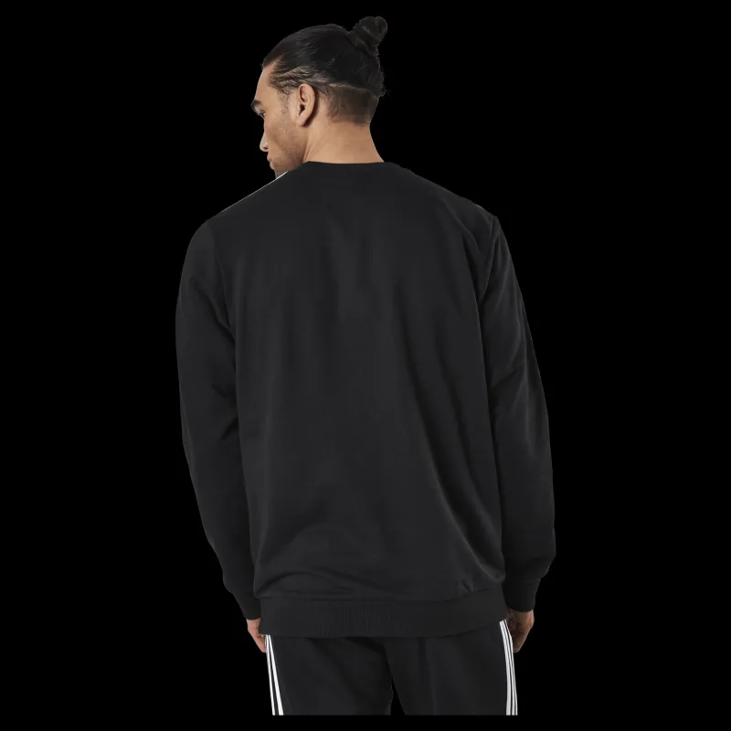Outlet adidas Essentials Sweatshirt Black / White Svart