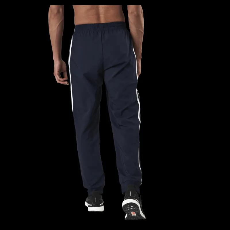 adidas Essentials Tapered Cuff 3 Stripes Pants Legend Ink Blå Clearance
