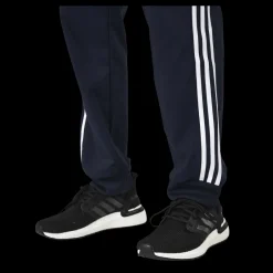 adidas Essentials Tapered Cuff 3 Stripes Pants Legend Ink Blå Clearance