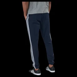 New adidas Essentials Tapered Elasticcuff 3 Stripes Pant Legend Ink / White Blå och Vit