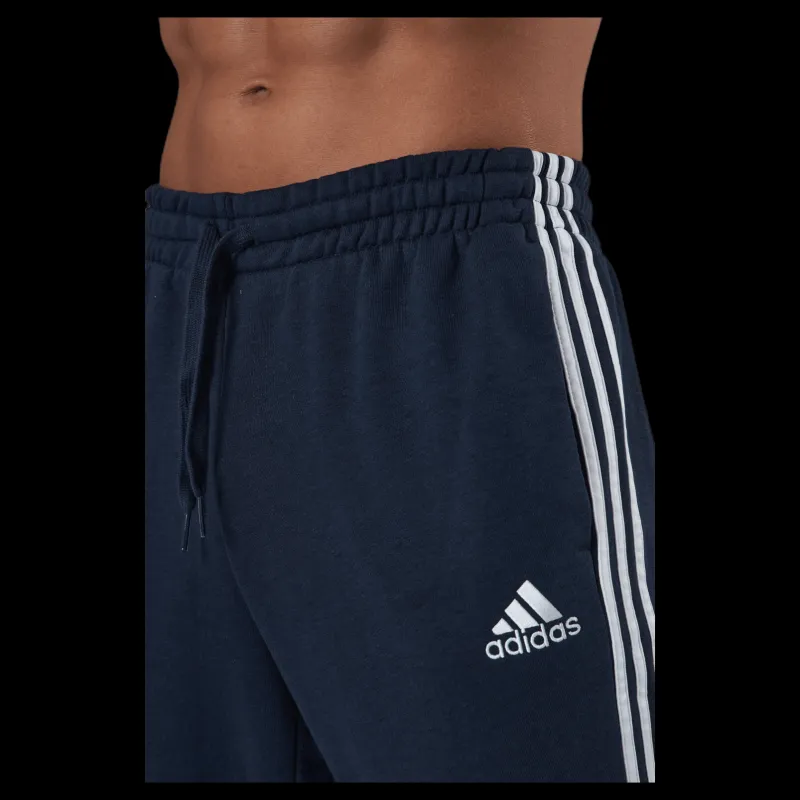 New adidas Essentials Tapered Elasticcuff 3 Stripes Pant Legend Ink / White Blå och Vit