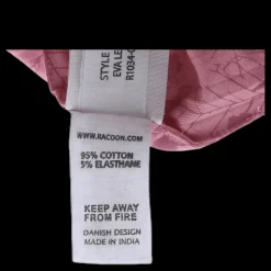 Racoon Eva Leaf Hat Pink Rosa Discount