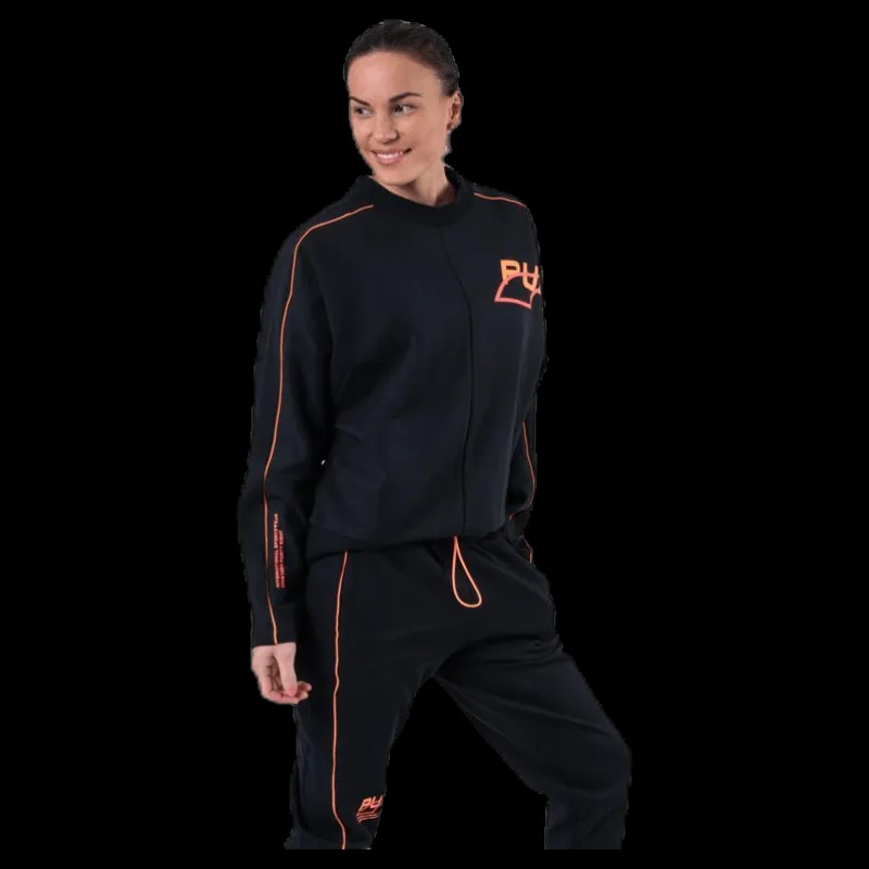Puma Evide Crew Orange/Black Svart Clearance