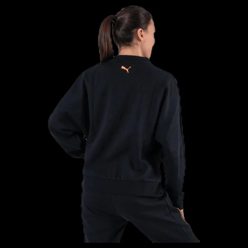 Puma Evide Crew Orange/Black Svart Clearance