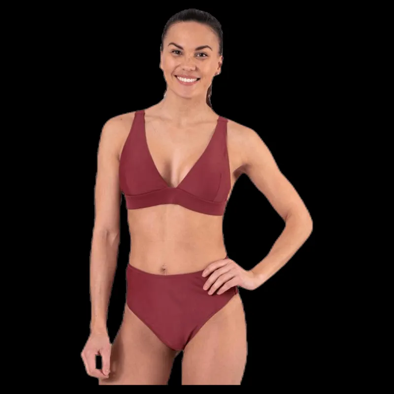 Outlet Waikani Beachwear Evie Top Red Röd