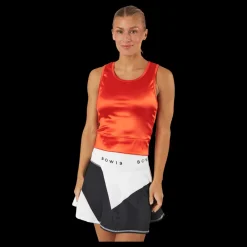 BOW19 Evy Tank Top Red Metallic Flerfärgad Hot