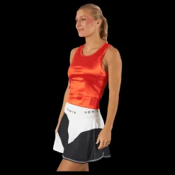 BOW19 Evy Tank Top Red Metallic Flerfärgad Hot