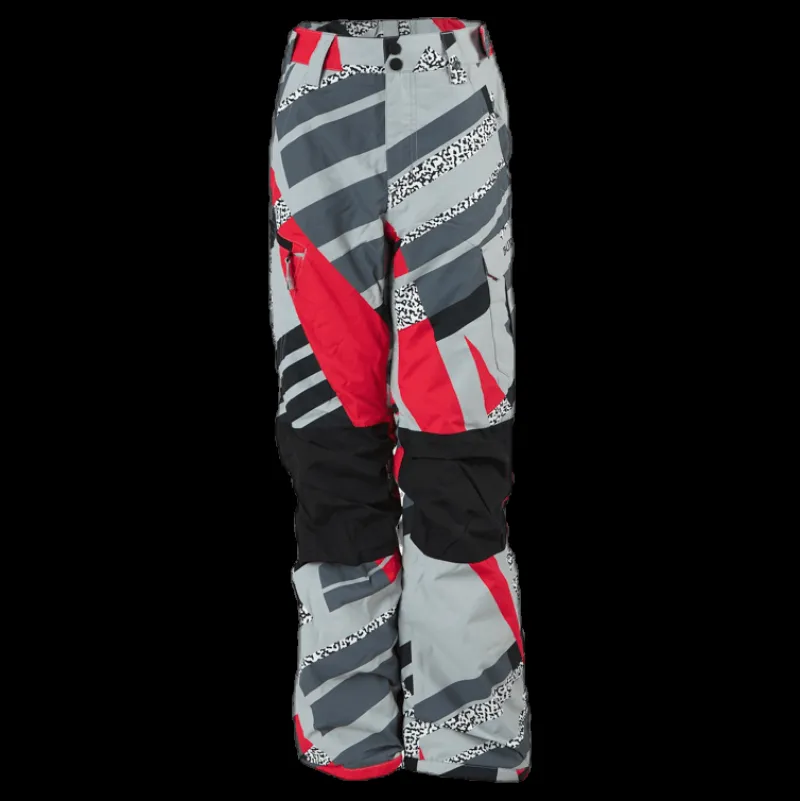 Outlet Burton Exile Cargo Youth Grey/Red Grå och Röd