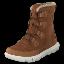 Sorel Explorer Ii Joan Faux Fur Wp Velvet Tan, Fawn Brun Best