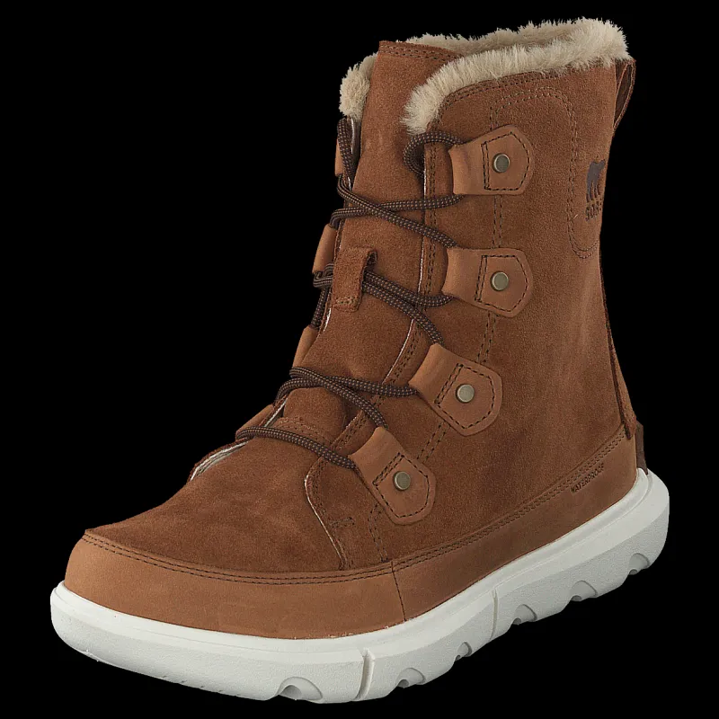 Sorel Explorer Ii Joan Faux Fur Wp Velvet Tan, Fawn Brun Best
