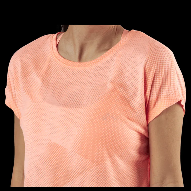 Only Play Fan Loose Burnout Ss Tee Orange Discount