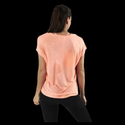 Only Play Fan Loose Burnout Ss Tee Orange Discount