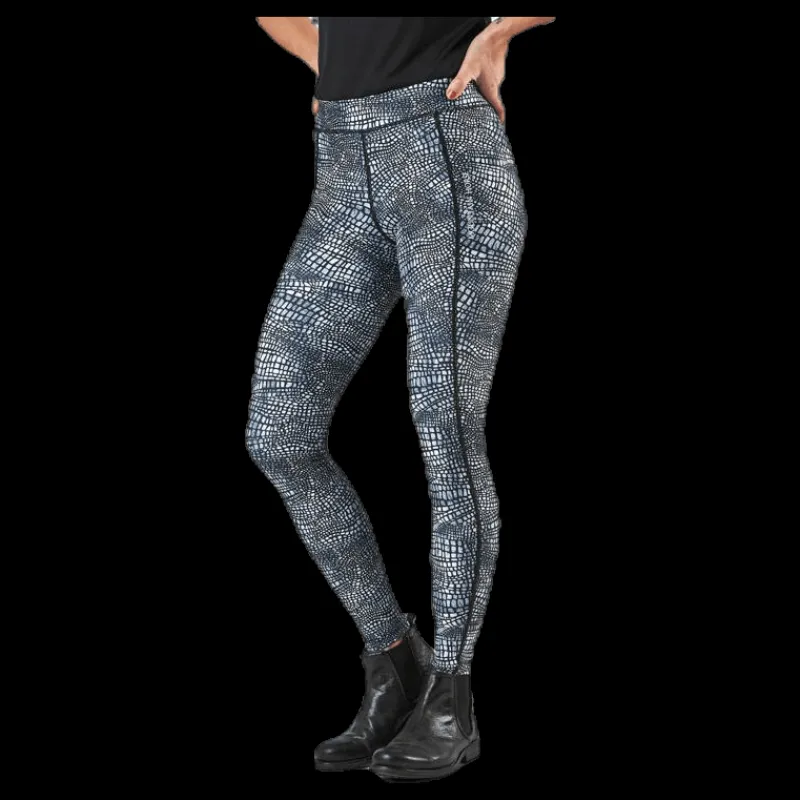 Mountain Horse Fancy Tech Tights MH Grip Technology Knee Grey Grå Best