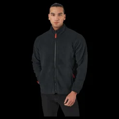 Tretorn Farhult Pile Jkt M's 010/black Svart Best