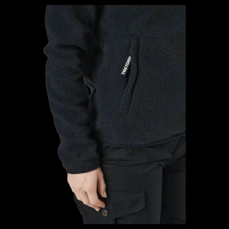 Tretorn Farhult Pile Jkt W’s Black Best