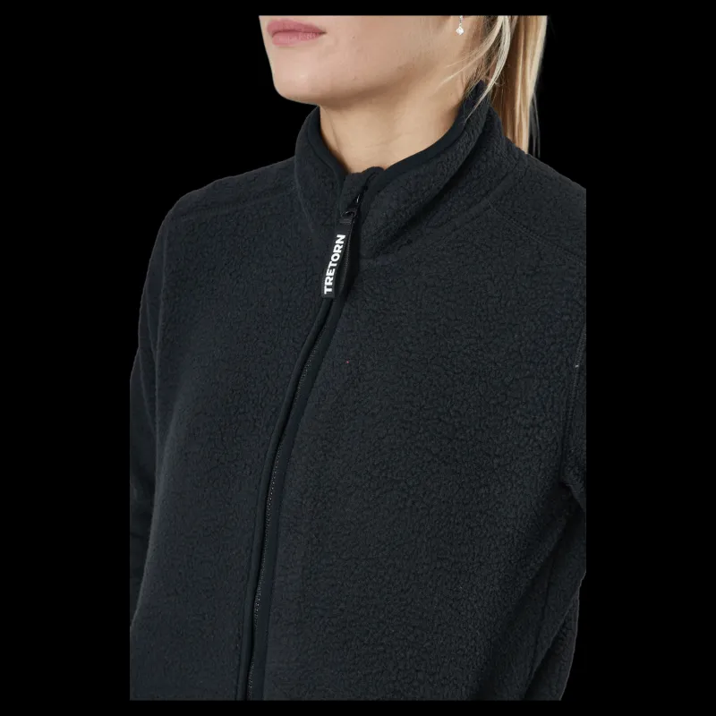 Tretorn Farhult Pile Jkt W’s Black Best