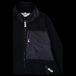 Tretorn Farhult Pile Patch Jacket Black Svart New