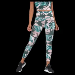 Nike Fast Crop Runway Pink Flerfärgad Hot