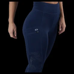Outlet BLACC Fast Lane Winter Tights Blue Blå