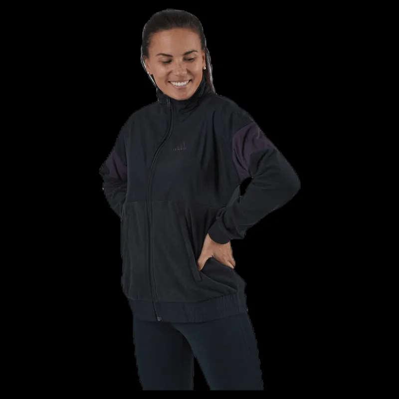 adidas Fav Tracktop Black Svart Outlet