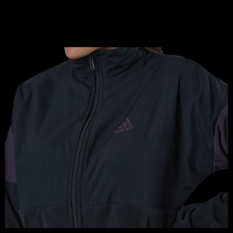 adidas Fav Tracktop Black Svart Outlet