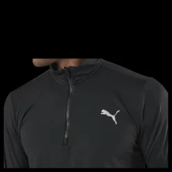 Puma Favorite 1/4 Zip Black Svart Best