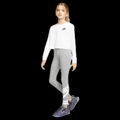 Nike Favourite Legging GX3 Youth White/Grey Grå Discount