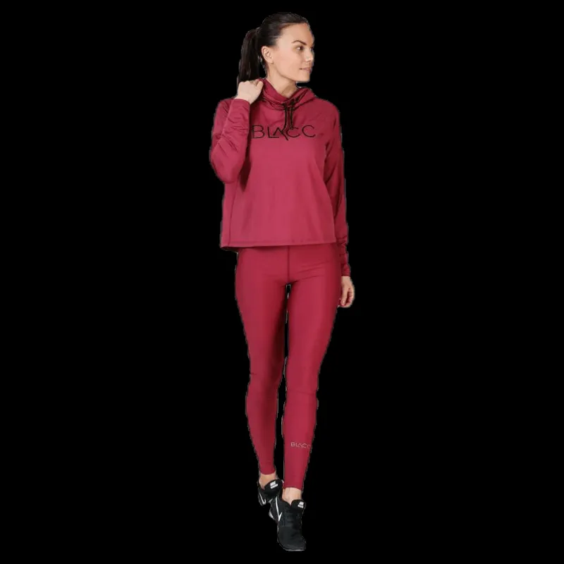 BLACC Faxi Crop Sweater Pink Rosa Hot