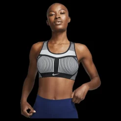 Nike Fe/nom Flyknit Bra White/Black Svart